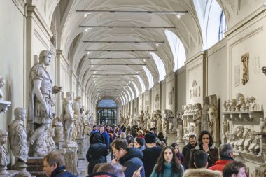 İnsanlar Vatikan Müzesi, Roma, İtalya