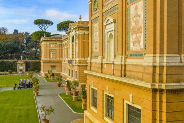 Vatikan Müze binası dış görünümü