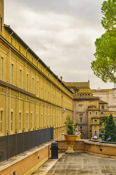 Museo Vaticano Edificio Vista Exterior — Foto de Stock