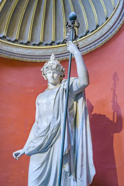 Estátua antiga, Museu Clementino Pio — Fotografia de Stock