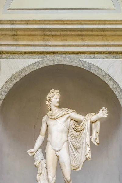 Apolo di Belvedere skulptur — Stockfoto