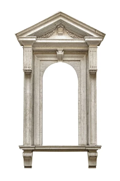 Barok niş izole fotoğraf