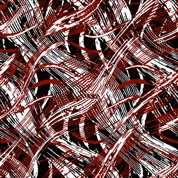Перетин хвилястий абстрактний безшовний дизайн візерунка — стокове фото