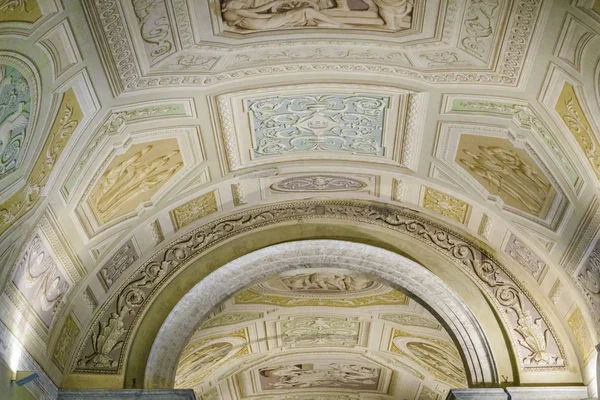 Musée du Vatican Vue Plafond Intérieur — Photo