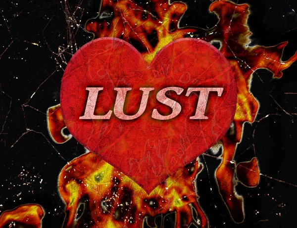 Lust Concept achtergrond afbeelding — Stockfoto