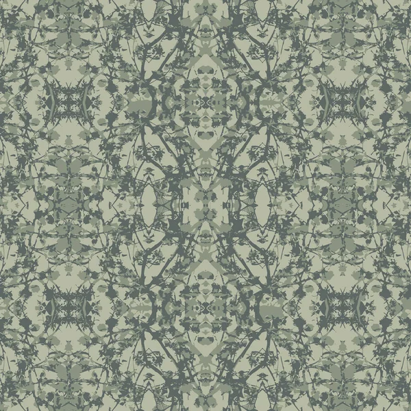 Modern Noveau Floral Collage Pattern — Stock Photo, Image