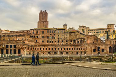 Trajan Pazar Roma İtalya
