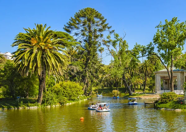 Lake Park, Parque Rodo, Montevideo, Uruguay — Stock Photo, Image