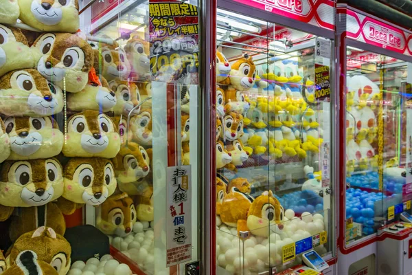 Eekhoorn en eenden Speelgoed, Ameyayokocho Market, Tokio, Japan — Stockfoto