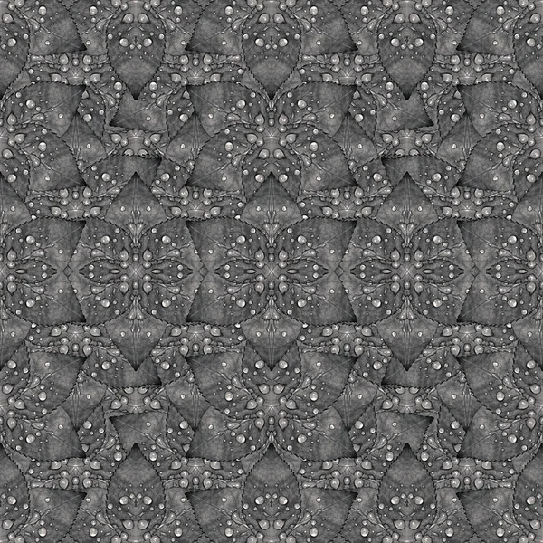 Modern Fancy Nature Collage Seamless Pattern — Stock Photo, Image