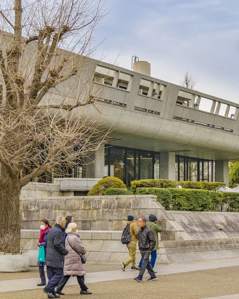 Parco Ueno nella stagione invernale, Tokyo, Giappone — Foto Stock