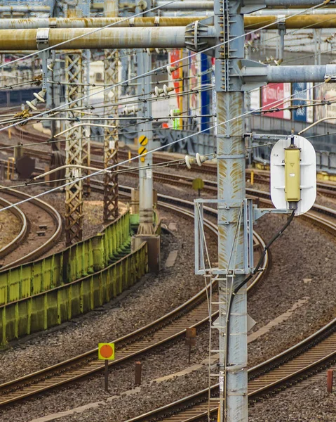 Lege spoorweg, Taito District, Tokio — Stockfoto