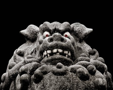 Mitolojik Hayvan Heykeli, Ueno Parkı, Tokyo, Japonya