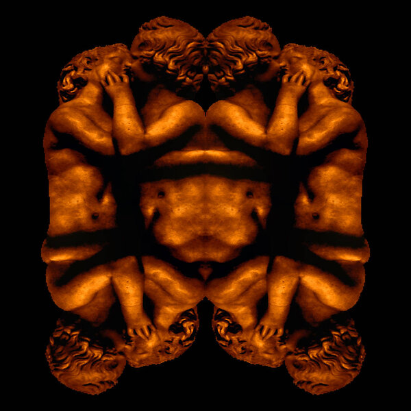 Digital Collage Lover Concept Artwork