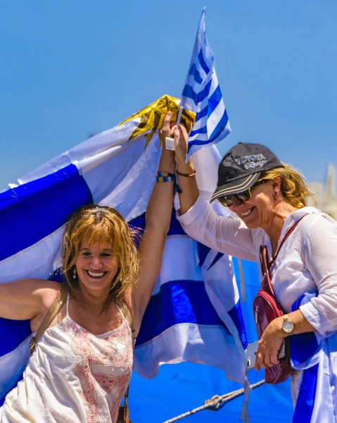 Celebração do Acto Político, Montevidéu, Uruguai — Fotografia de Stock