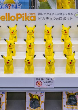 Pikachu Oyuncakları Store, Tokyo, Japonya 'da sergilendi