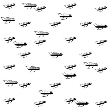 Sketchy Biçimli Kalem Çizim Düzlemi Motifsiz Desen