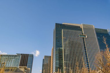 Ginza Bölgesi Şehir Sahnesi, Tokyo, Japonya