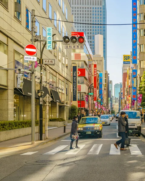 東京都銀座区の都市景観 — ストック写真