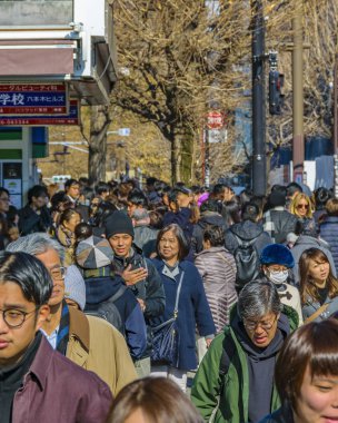 Harajuku İstasyonu, Tokyo, Japonya