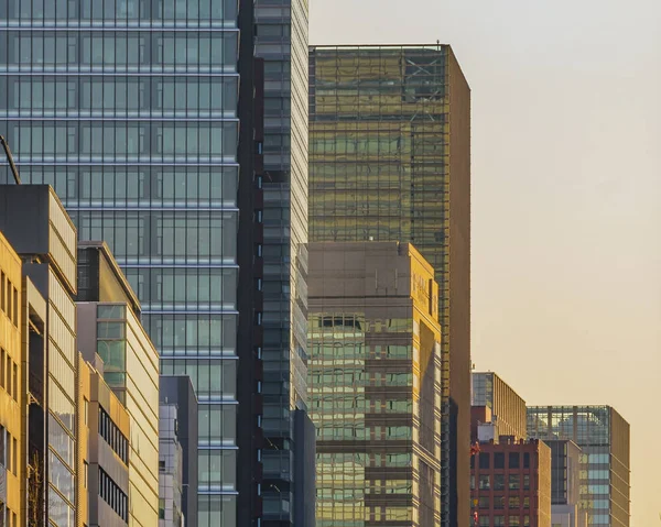 日本东京Shibuya区城市摩天大楼 — 图库照片