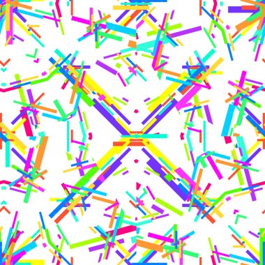 Çokrenkli Doğrusal Geometrik Kusursuz Desen