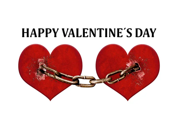 Happy Valentines Day Concept Artwork — Stockfoto
