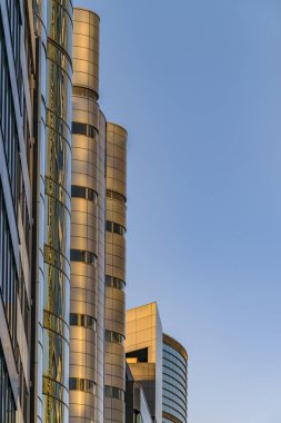 Shibuya Bölgesi Kış Sahnesi, Tokyo, Japonya