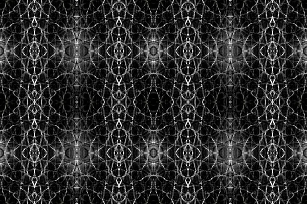 Black White Interlace Abstract Ornate Seamless Pattern Background Design — Stock Photo, Image