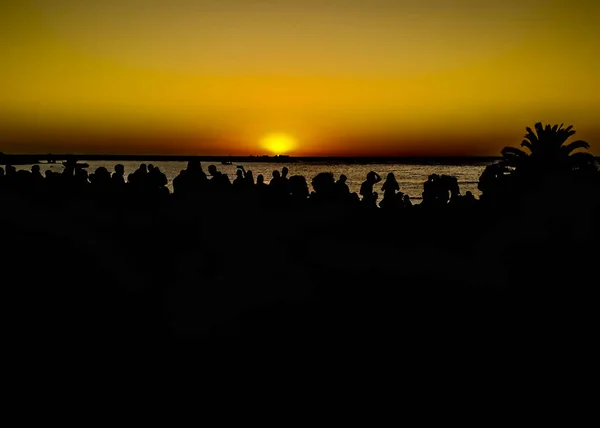 Montevideo Uruguay Décembre 2019 Foule Événement Été Plein Air Punta — Photo