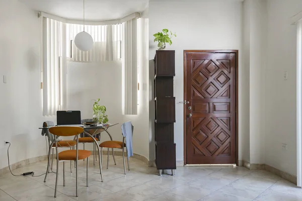 Cena Interior Casa Estilo Minimalista Elegante — Fotografia de Stock