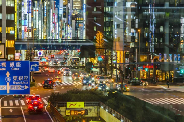 2019年1月 2019年1月 東京都新宿区の都市冬の夜景 — ストック写真