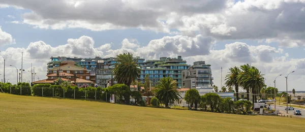 Montevideo Uruguay März 2020 Sonniges Stadtbild Waterfront Park Pocitos Nachbarschaft — Stockfoto