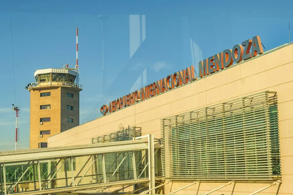 Mendoza Argentina April 2019 Buitenaanzicht Van Francisco Gabrielli Luchthaven Mendoza — Stockfoto