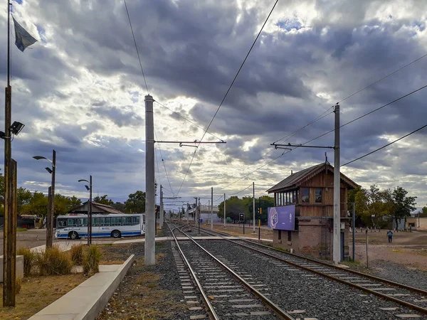 Mendoza Argentina April 2019 Παλιό Σιδηροδρομικό Σταθμό Του Maipu Επαρχία — Φωτογραφία Αρχείου