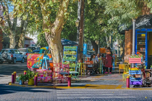 Mendoza Argentina April 2019 Mendoza Başkenti Arjantin Deki Renkli Mağaza — Stok fotoğraf
