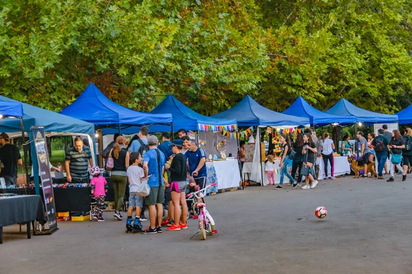 Mendoza Argentine Avril 2019 Foire Rue Parc San Martin Capitale — Photo