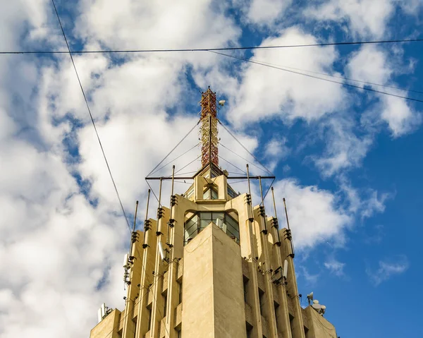 Low Angle Shot Art Deco Style Building Mendoza Capital Argentina — Stock fotografie