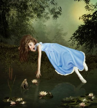 Küçük kız ve lily