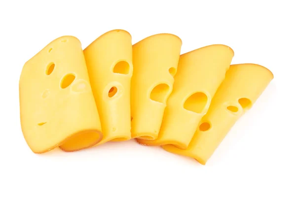 Scheiben geräucherter Käse — Stockfoto