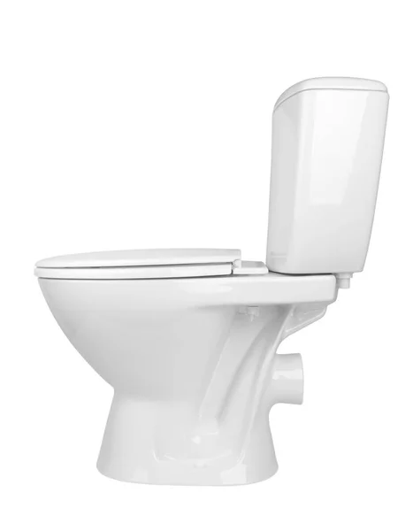 Vaschetta WC isolata — Foto Stock