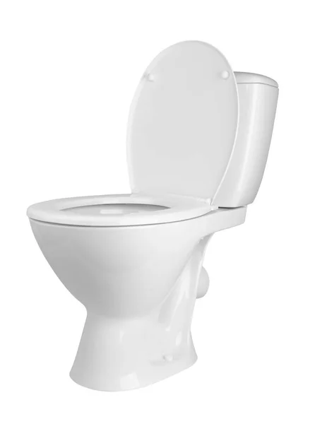 Toilettenschüssel isoliert — Stockfoto
