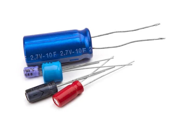 Group of capacitors — Stock Photo, Image