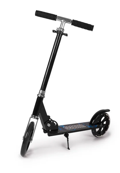 Svart metall scooter — Stockfoto