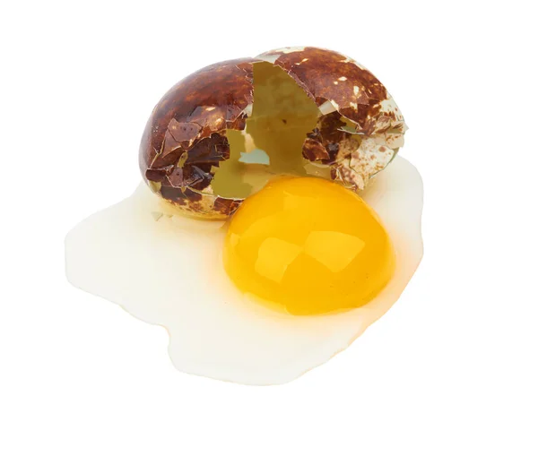 Αυγό ορτυκιού απομονωθεί — Φωτογραφία Αρχείου