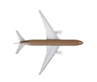 Beyaz üzerine oyuncak uçak