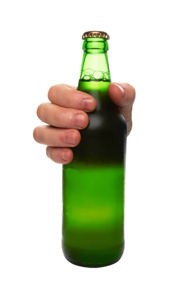 Beer on white — Stock Photo, Image