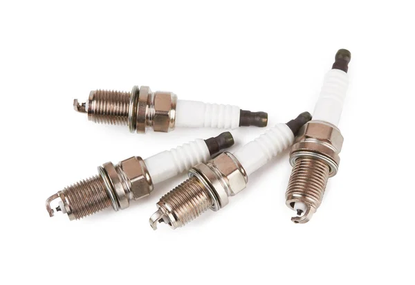 Spark plugs isolated — Stock Photo, Image