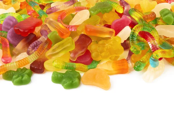 Neon gummy candies — Stock Photo, Image