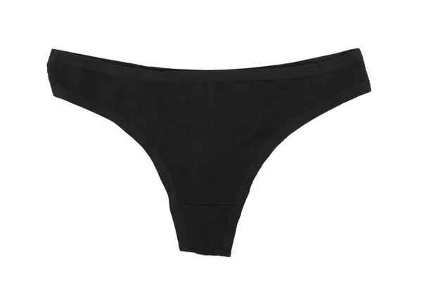 Femeie negru thong — Fotografie, imagine de stoc